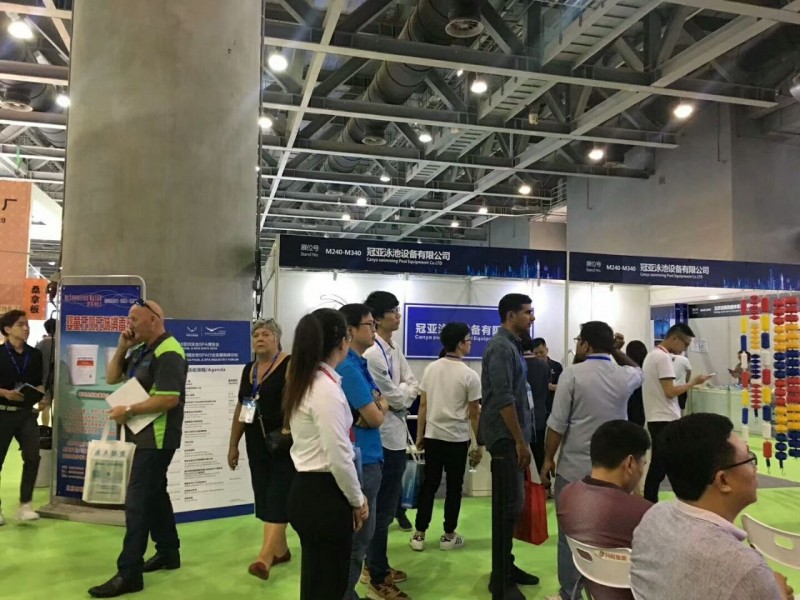 名企聚首廣州，2018亞洲泳池SPA博覽會(huì)昨日開幕