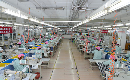 劉潭服裝教您了解梭織服裝生產(chǎn)工藝流程