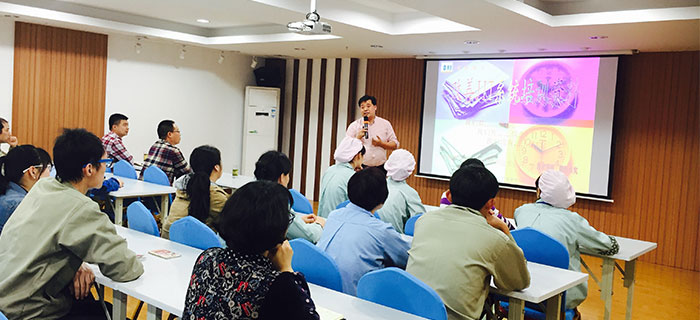 JIT流水線改造動員大會現(xiàn)場