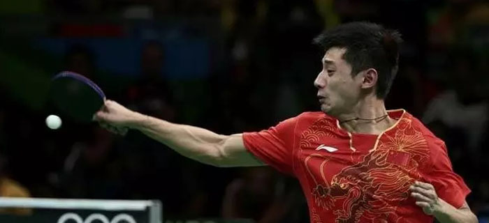 服裝加工廠：如何看睡醒后張繼科釋放的乒乓洪荒之力