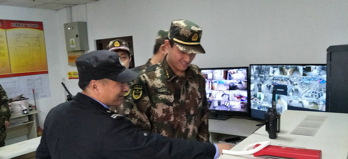 劉潭服裝：無錫北塘劉潭中隊(duì)和興源路中隊(duì)來我司消防演練