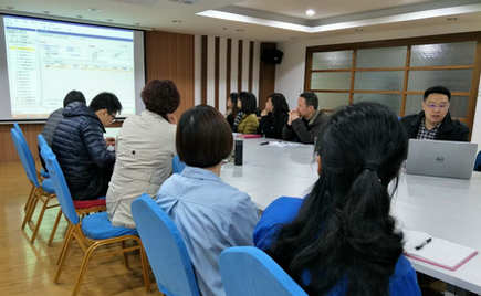 劉潭服裝召開ERP信息管理系統(tǒng)轉(zhuǎn)入流水線現(xiàn)場(chǎng)培訓(xùn)會(huì)議