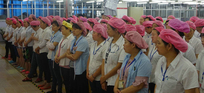 劉潭服裝召開安全生產(chǎn)月之走進車間主題宣傳會議