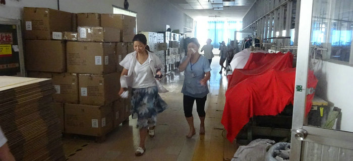 消防運動會，劉潭服裝員工都是行動派，不服來辯&hellip;&hellip;