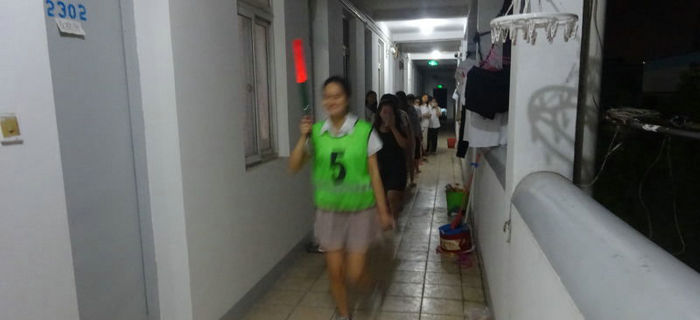 安全生產(chǎn)月，劉潭服裝進(jìn)行宿舍緊急疏散演習(xí)