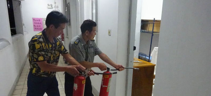 安全生產(chǎn)月，劉潭服裝進(jìn)行宿舍緊急疏散演習(xí)