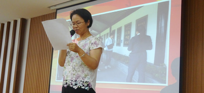 劉潭服裝舉辦紀(jì)念建黨96周年暨&ldquo;紅色之旅&rdquo;黨員演講活動(dòng)