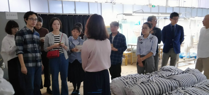 劉潭服裝接待無印良品公司員工參觀考察學(xué)習(xí)