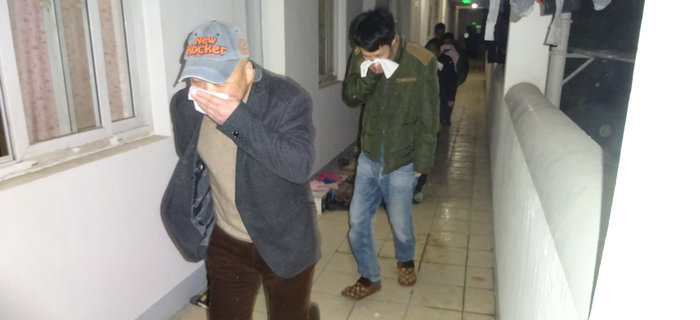 劉潭服裝員工夜間宿舍應(yīng)急逃生疏散演練獵影