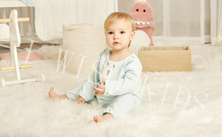 3月8日，劉潭服裝品牌I WISH KIDS重磅上線