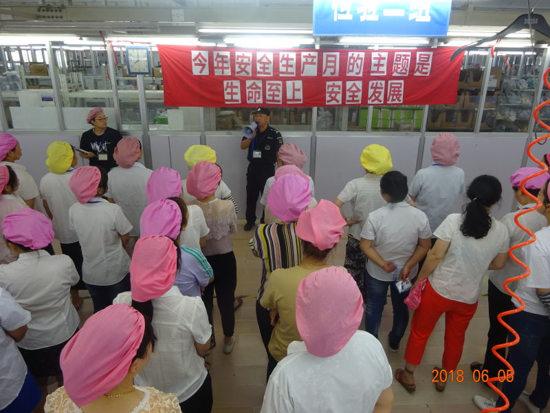 劉潭服裝生產(chǎn)加工廠強(qiáng)化安全宣傳教育筑牢職工思想防線