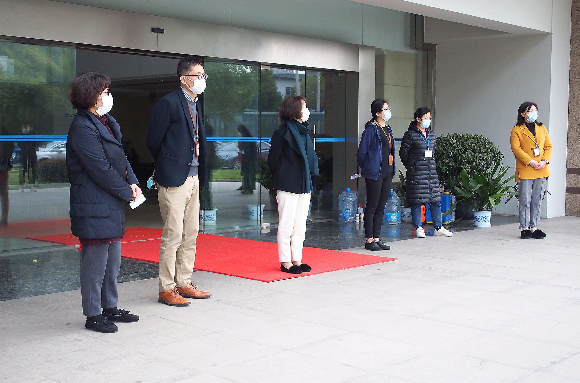 劉潭服裝管理層會(huì)議