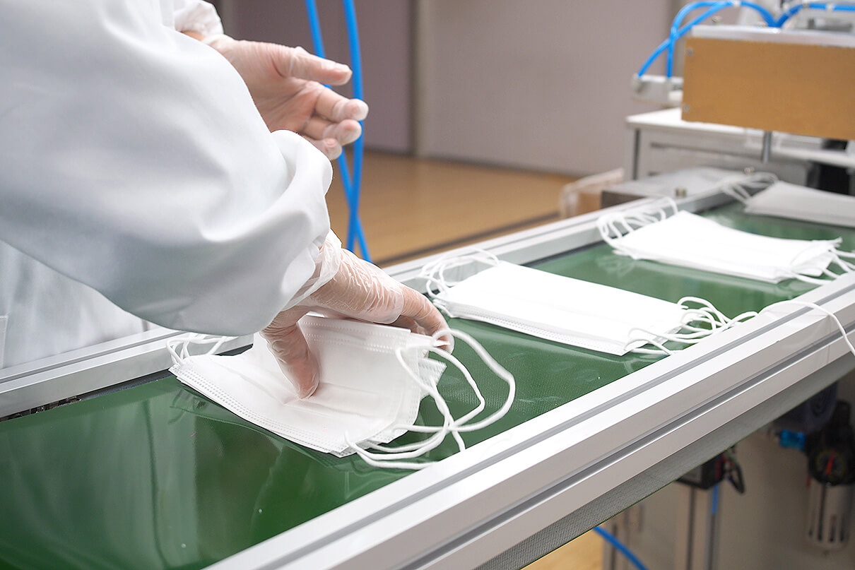 劉潭服裝生產(chǎn)兒童口罩