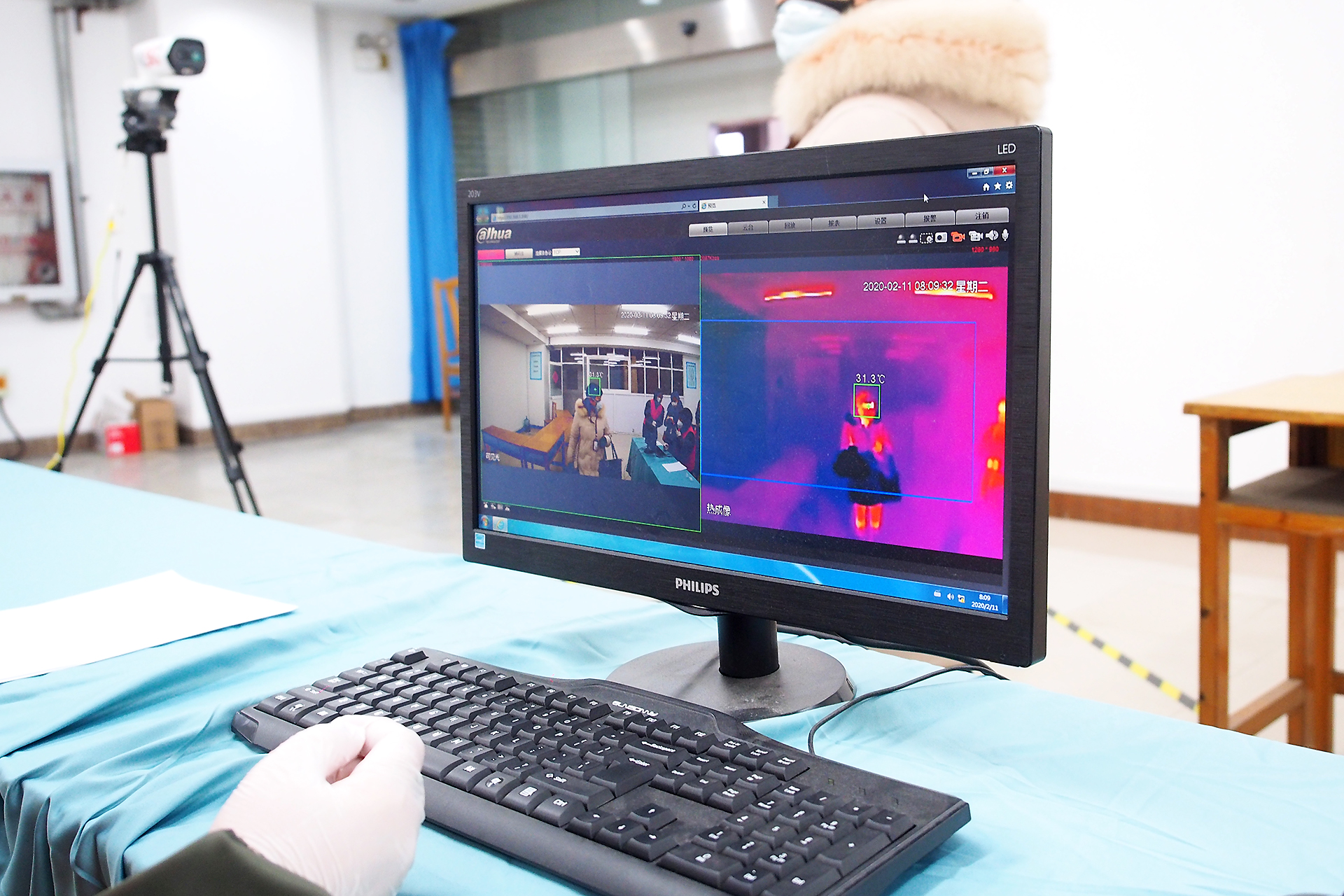 劉潭服裝疫情防控