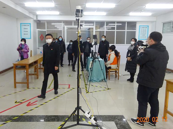 劉潭服裝復工檢查