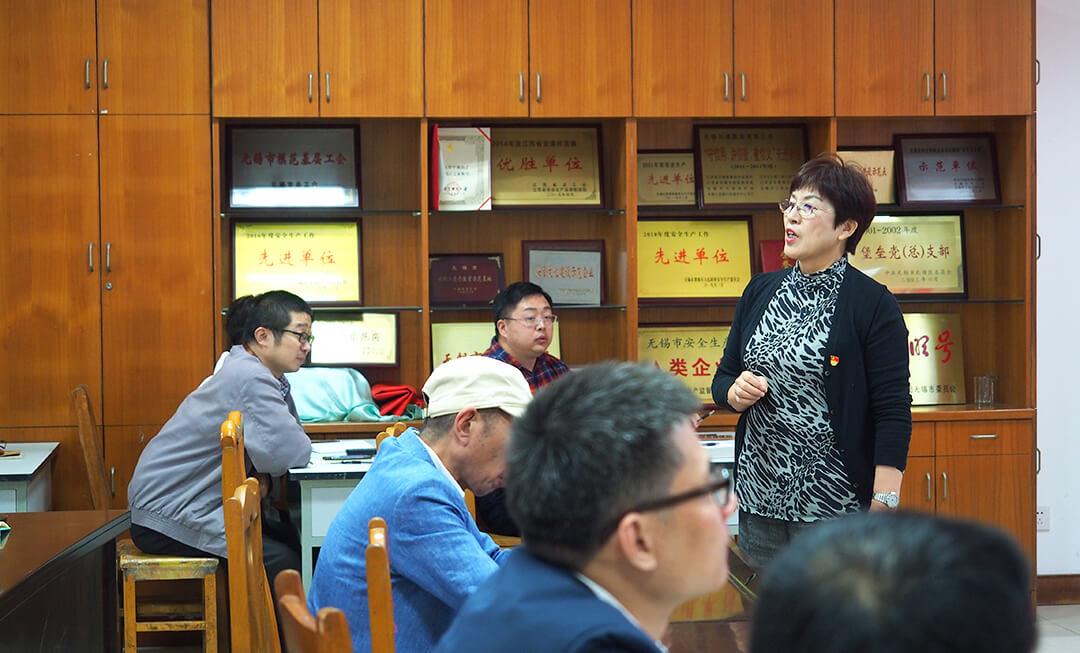 劉潭服裝人力資源動員會