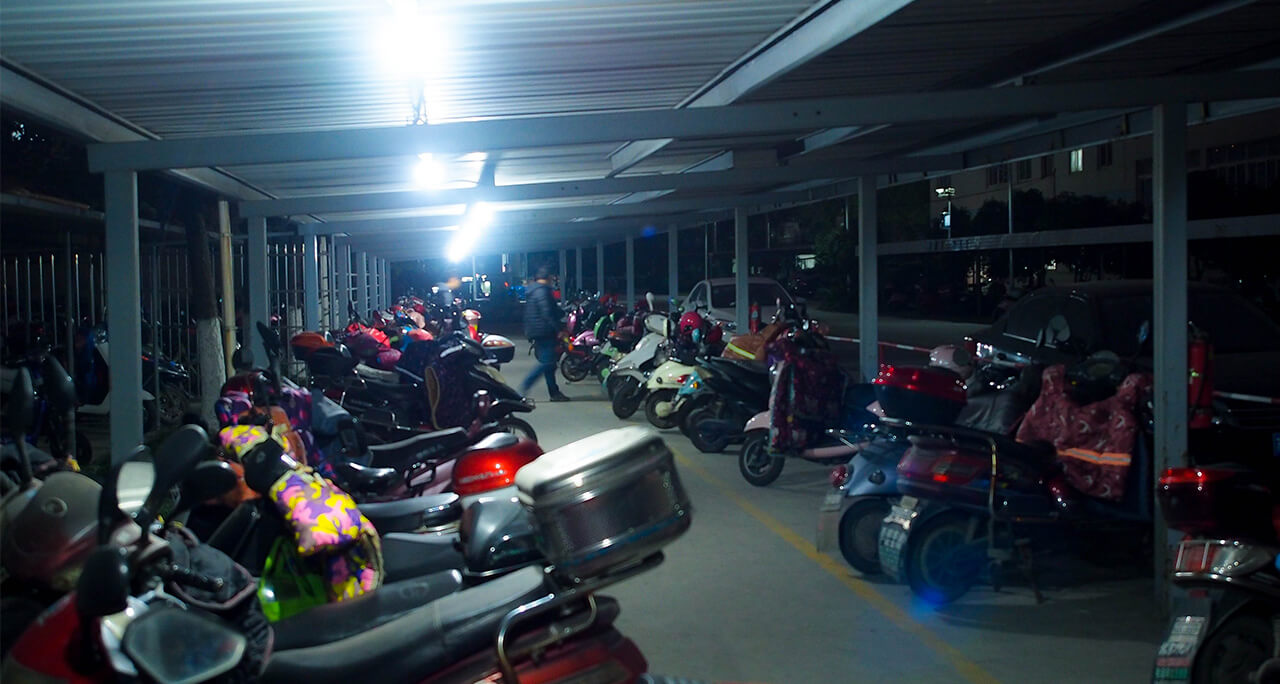 劉潭服裝車(chē)棚改造