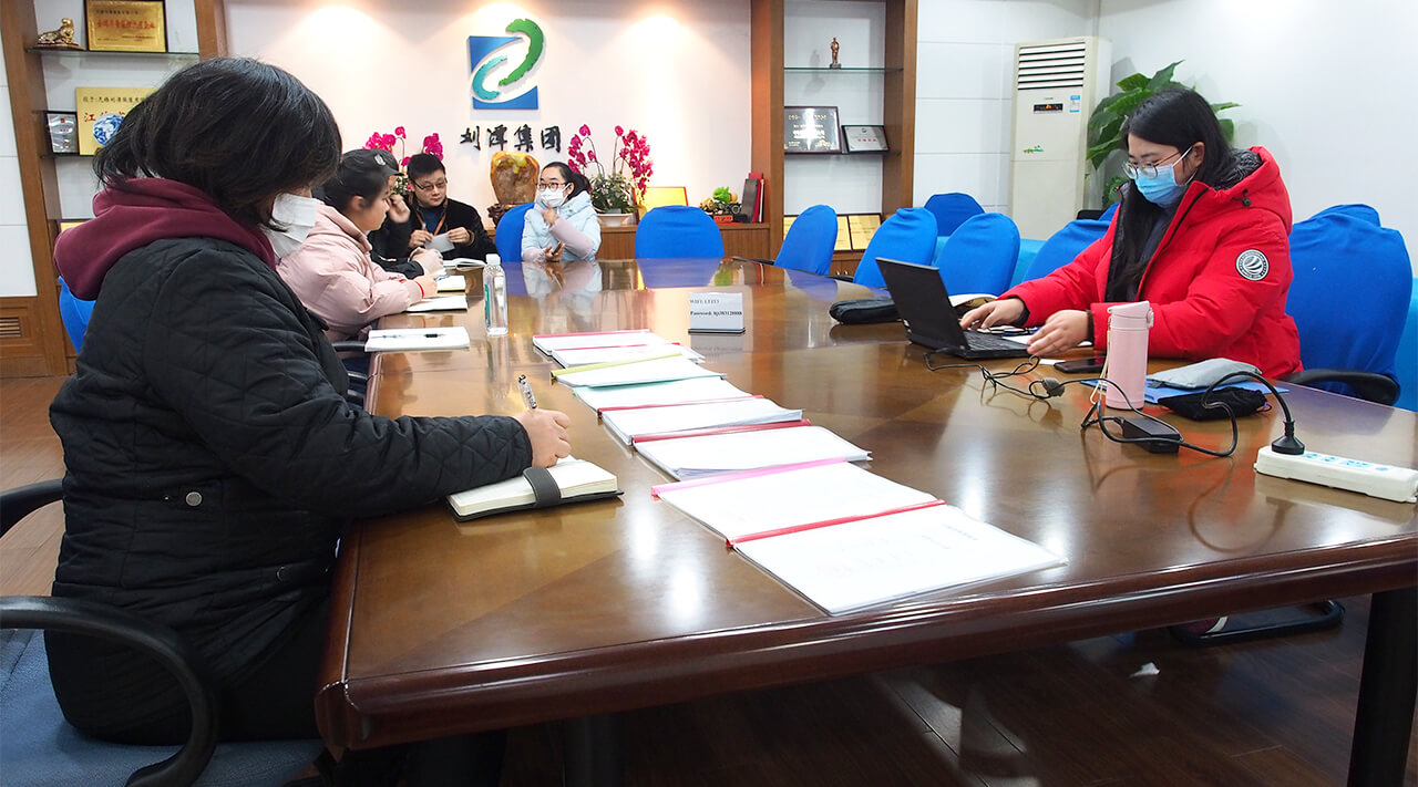 劉潭服裝廠配合反恐驗廠管理再升級