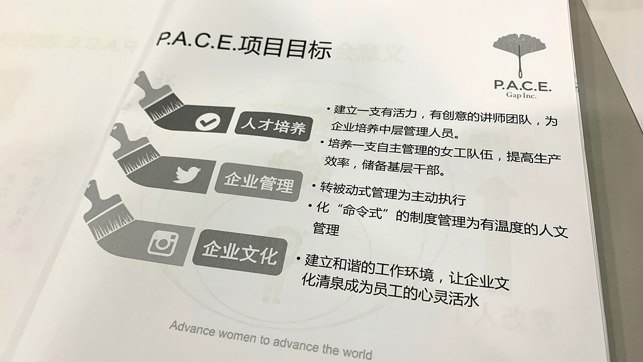 劉潭服裝廠gap線上培訓(xùn)