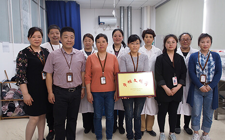 梁溪區(qū)巾幗文明崗——劉潭服裝廠檢測部