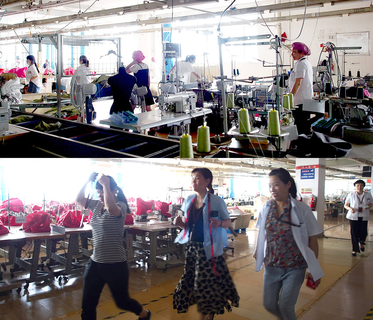 劉潭服裝廠開展應(yīng)急疏散演練