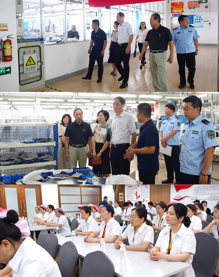 劉潭服裝廠&ldquo;百團(tuán)進(jìn)百萬企業(yè)千萬員工&rdquo;安全生產(chǎn)宣講