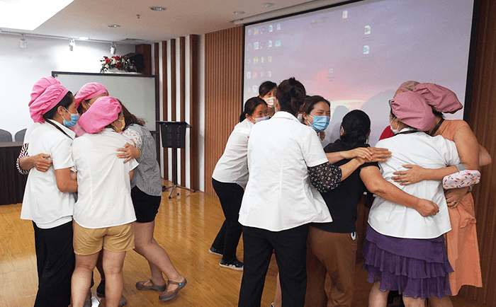 劉潭服裝廠女性問題解決與決策培訓會