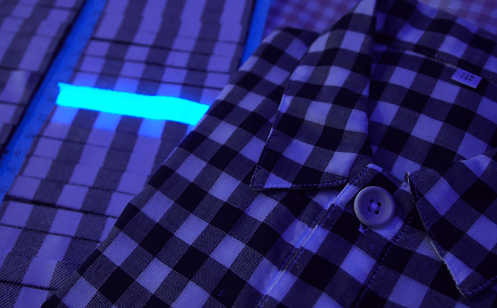 劉潭服裝廠教你測熒光