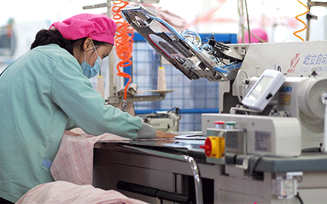 智能制造助力劉潭服裝廠升級提效