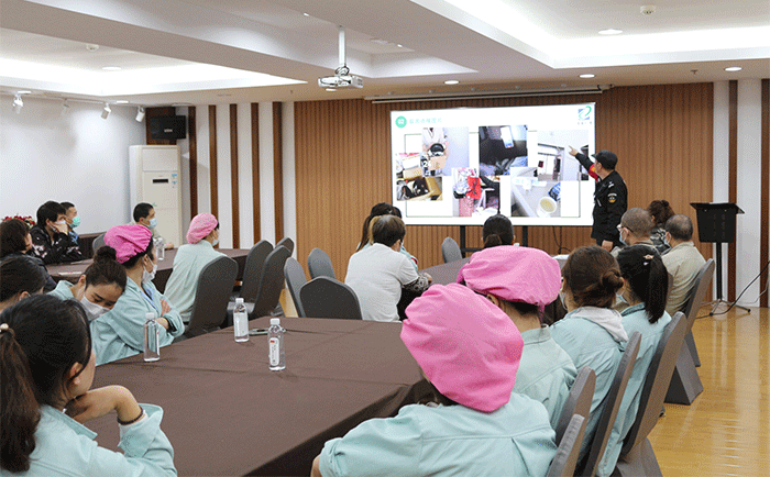 劉潭服裝廠開展宿舍安全培訓(xùn)