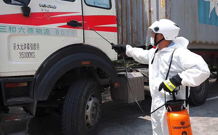 劉潭服裝廠筑牢疫情防線