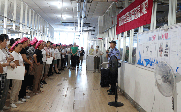 劉潭服裝廠舉辦高溫天氣安全用電知識(shí)宣講活動(dòng)