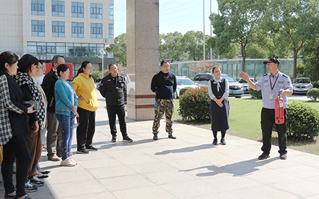 劉潭服裝開(kāi)展消防安全培訓(xùn)