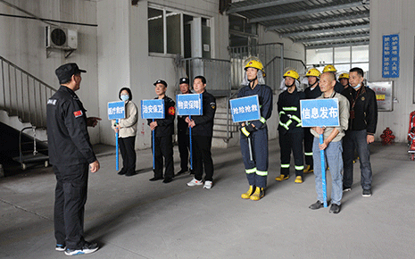 劉潭服裝開(kāi)展特種設(shè)備專項(xiàng)演練