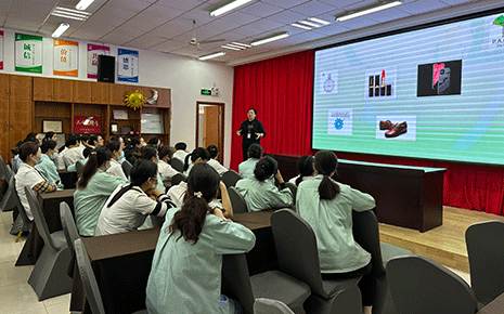 蓋璞公司聯(lián)合劉潭服裝開展P.A.C.E相關(guān)課程