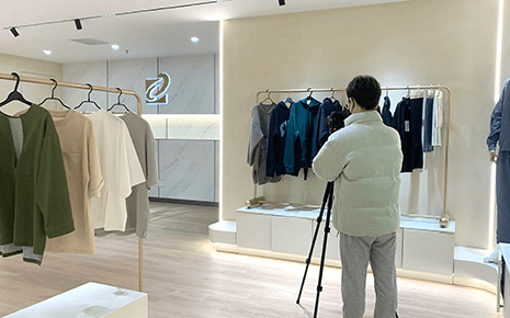 即將開啟沉浸式體驗(yàn)，劉潭服裝“3D實(shí)景展廳”開始搭建