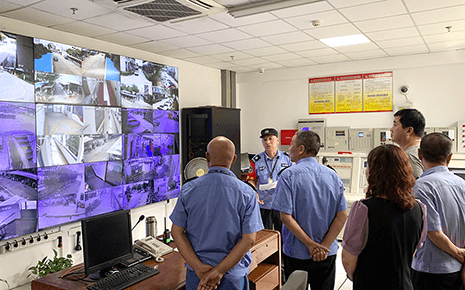 劉潭服裝組織安全員進行安全教育培訓 劉潭服裝組織安全員進行安全教育培訓