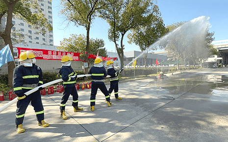 劉潭服裝開展消防運動會，筑牢消防安全“防火墻”