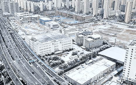 劉潭服裝：瑞雪映照下的智能制造新景