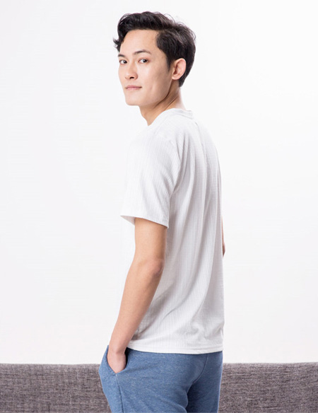 針織V領(lǐng)睡衣