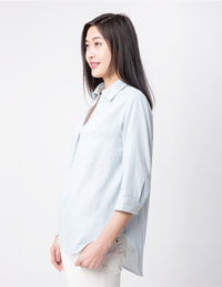 雙層紗全棉襯衫