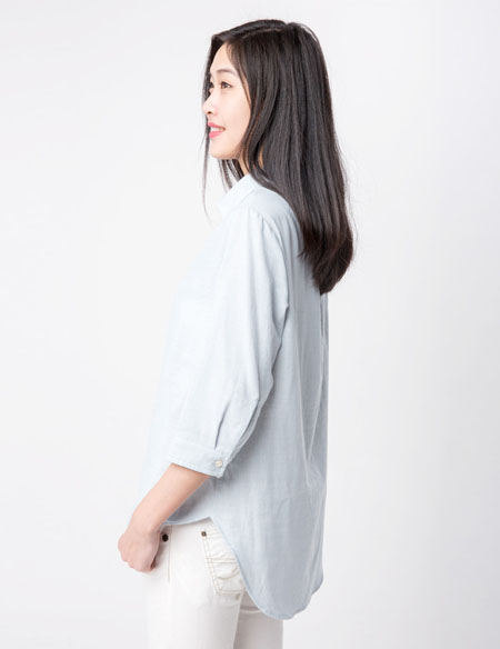 雙層紗全棉襯衫