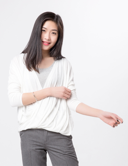 女式長袖針織衫