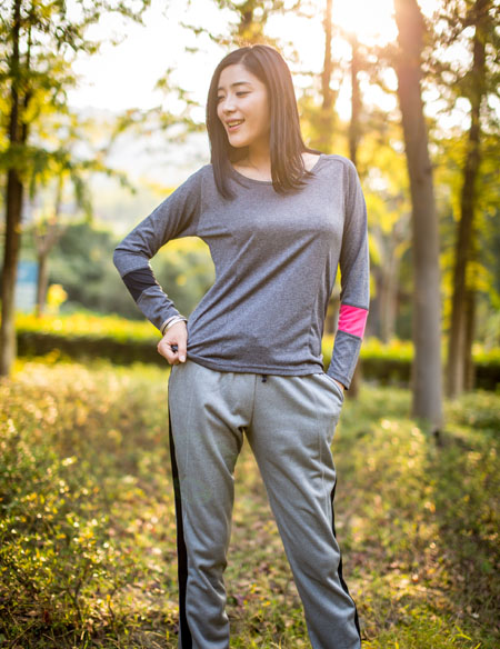 后身反光條騎行服