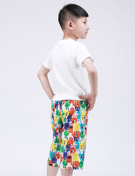 男童七分沙灘褲