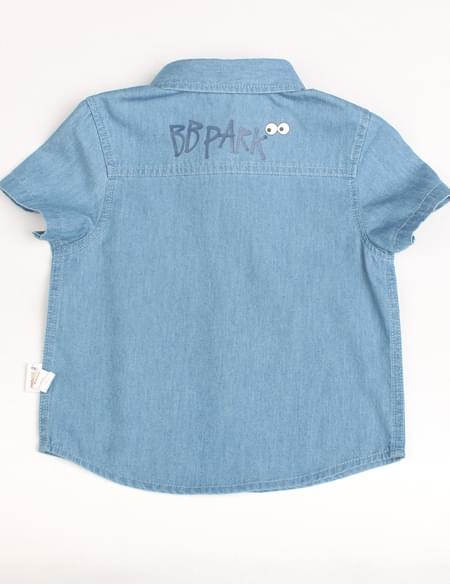 兒童牛仔襯衫