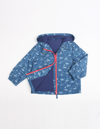 男童休閑印花長(zhǎng)袖外套