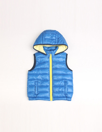 男童加絨無(wú)袖背心