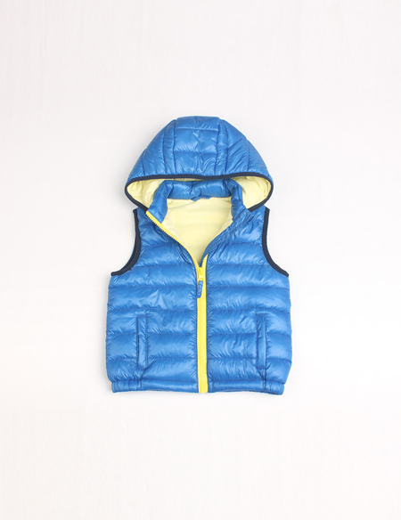 男童加絨無袖背心