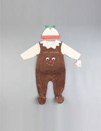 兒童圣誕連體服